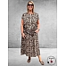 KAFFE CURVE Shirt Ami Leopard
